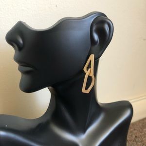 Vintage Minimalistic Matte Finish Stud Earrings